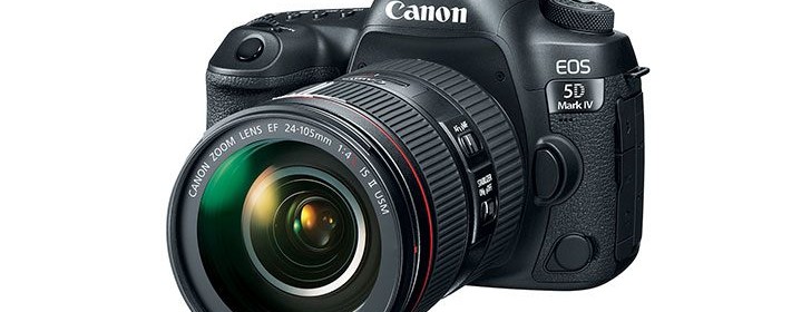 Canon EOS 5D Mark IV DSLR Camera with EF 24-105mm f/4L IS II USM Lens