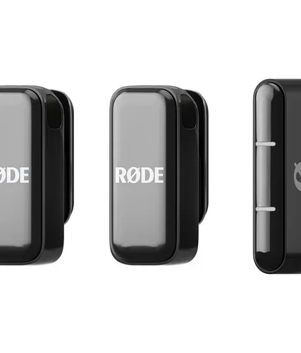 RODE Wireless Micro 2-Person Ultracompact Wireless Microphone System with USB-C Connector (2.4 GHz, Black)