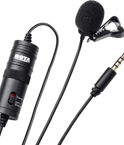 BOYA BY-M1 Omnidirectional Lavalier Microphone