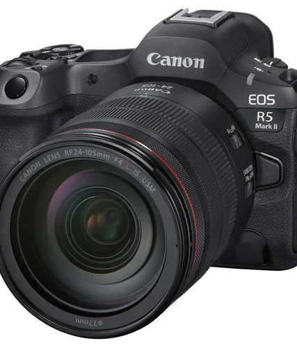 Canon EOS R5 Mark II 24-105mm f/4 Lens Mirrorless Camera
