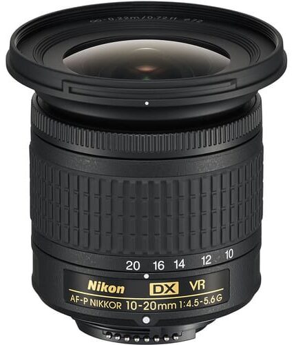 NIKON AF-P DX NIKKOR 10-20mm f/4.5-5.6 G VR lens