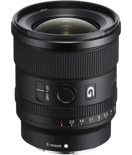 Sony FE 20mm f/1.8 G Lens