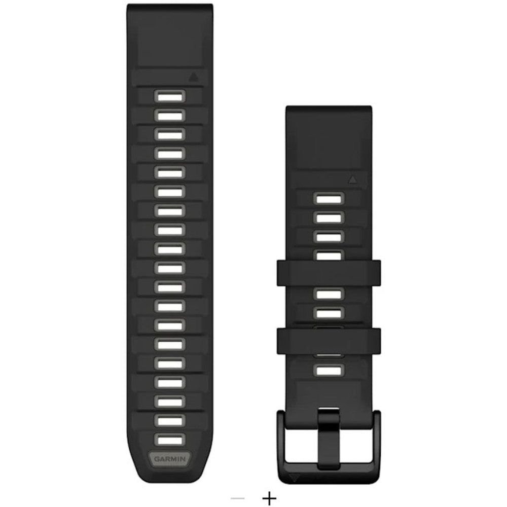 Fenix 8, 22mm silicone band (Pebble gray)